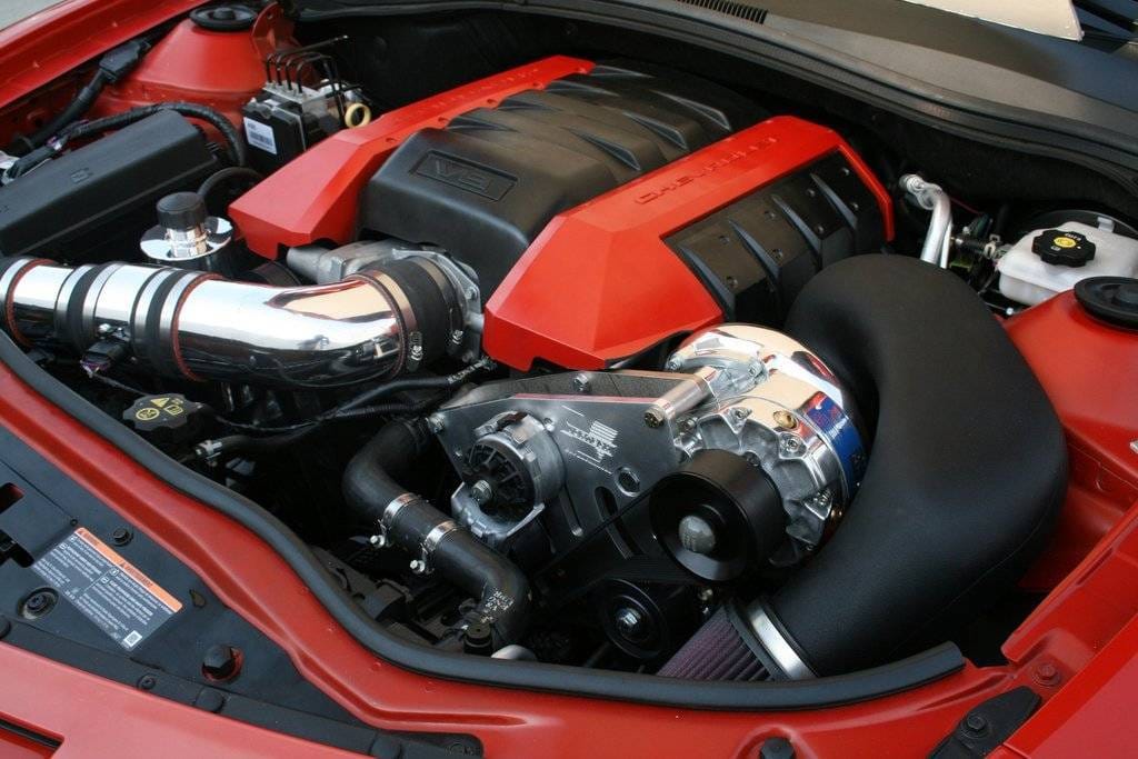 Chevrolet Camaro SS LS3 L99 2010-2011 6.2L Vortech Supercharger - Satin V-3 Si Complete Kit thumbnail 3