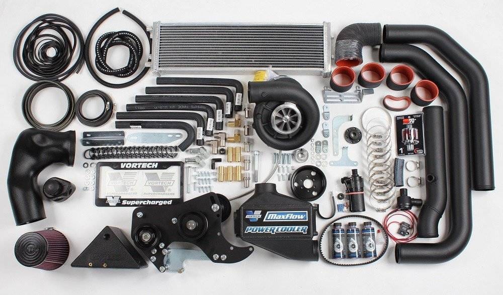 Dodge Challenger R/T Manual Trans HEMI 2009-2010 5.7L Vortech Supercharger - V-3 Si Complete Kit thumbnail 2