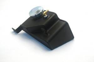 Aluminum Recovery / Fill Tank 1990-1997 Mazda Miata - Black Powdered