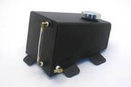 Aluminum Recovery / Fill Tank GM 1978-1988 G-body - Black Powdercoated