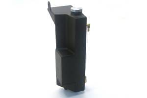 Aluminum Coolant Tank 2008-2015 Subaru WRX & STi - Black Powdercoated