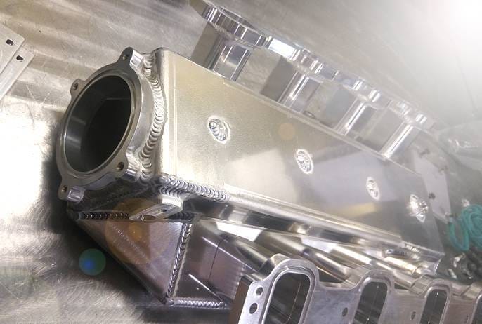 Procharger Chevy Camaro / Corvette LT1 LT4 Black Sheet Metal CNC Billet Aluminum Intake Manifold thumbnail 4