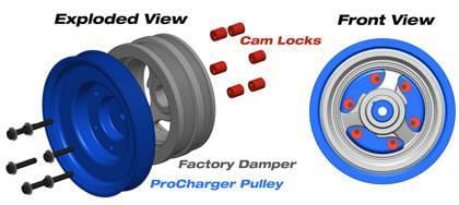 Chevy Camaro SS LT1 2016-2024 Procharger Supercharger - Stage II Intercooled Tuner Kit thumbnail 4