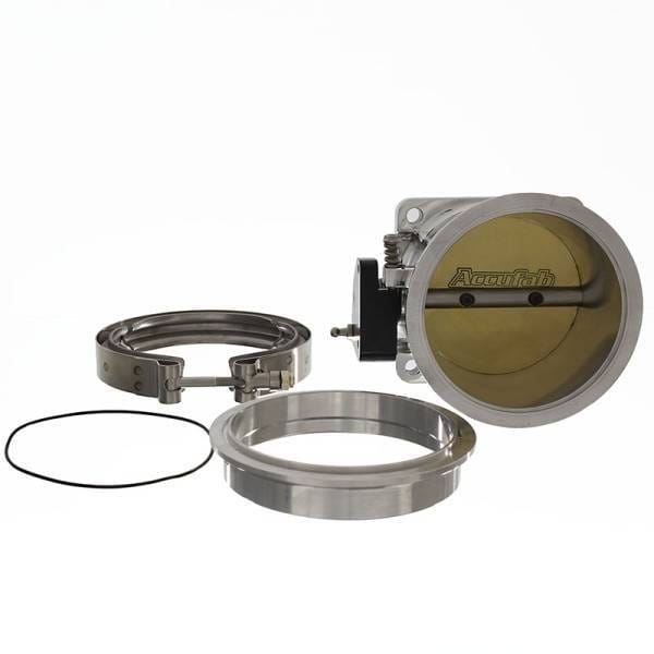 Accufab 90mm 86-93 Mustang 5.0L V-Band Throttle Body w/ Kit thumbnail 2