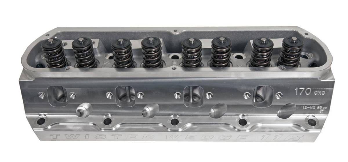 Trick Flow Twisted Wedge 11R Street 170cc Cylinder Head, SBF, 63cc Chambers thumbnail 2