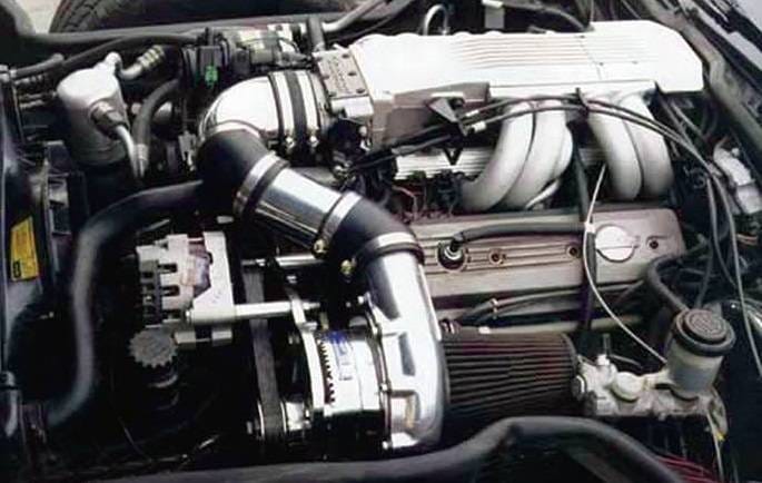 Chevy Corvette C4 L98 TPI 1985-1991 Procharger - HO Intercooled System D-1