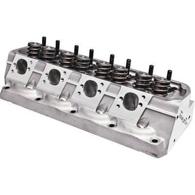 Trick Flow High Port SBF 240cc CNC Ported Aluminum Cylinder Head 67cc Titanium Retainers thumbnail 2
