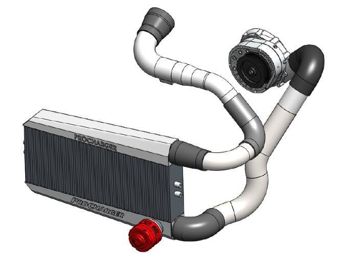 Chevy Camaro ZL1 2017-2021 LT4 6.2L Procharger Supercharger Intercooled Race TUNER Kit F-1D, F-1, F-1A thumbnail 5