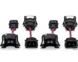 Fuel Injector Connector Clips OBD1 EV1 Honda Style Plug & Play 4