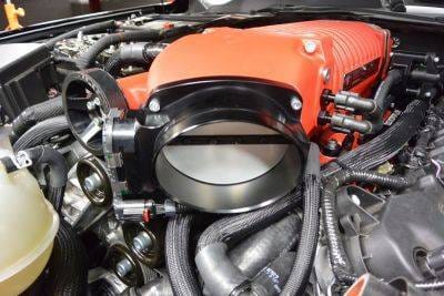 Whipple Ford Coyote 2011-2014 Billet 132MM Eliptical Throttle Body (2000CFM) thumbnail 3
