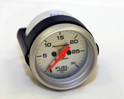Procharger Electric 30 PSI Fuel Pressure Gauge - 2-1/16" Silver Face