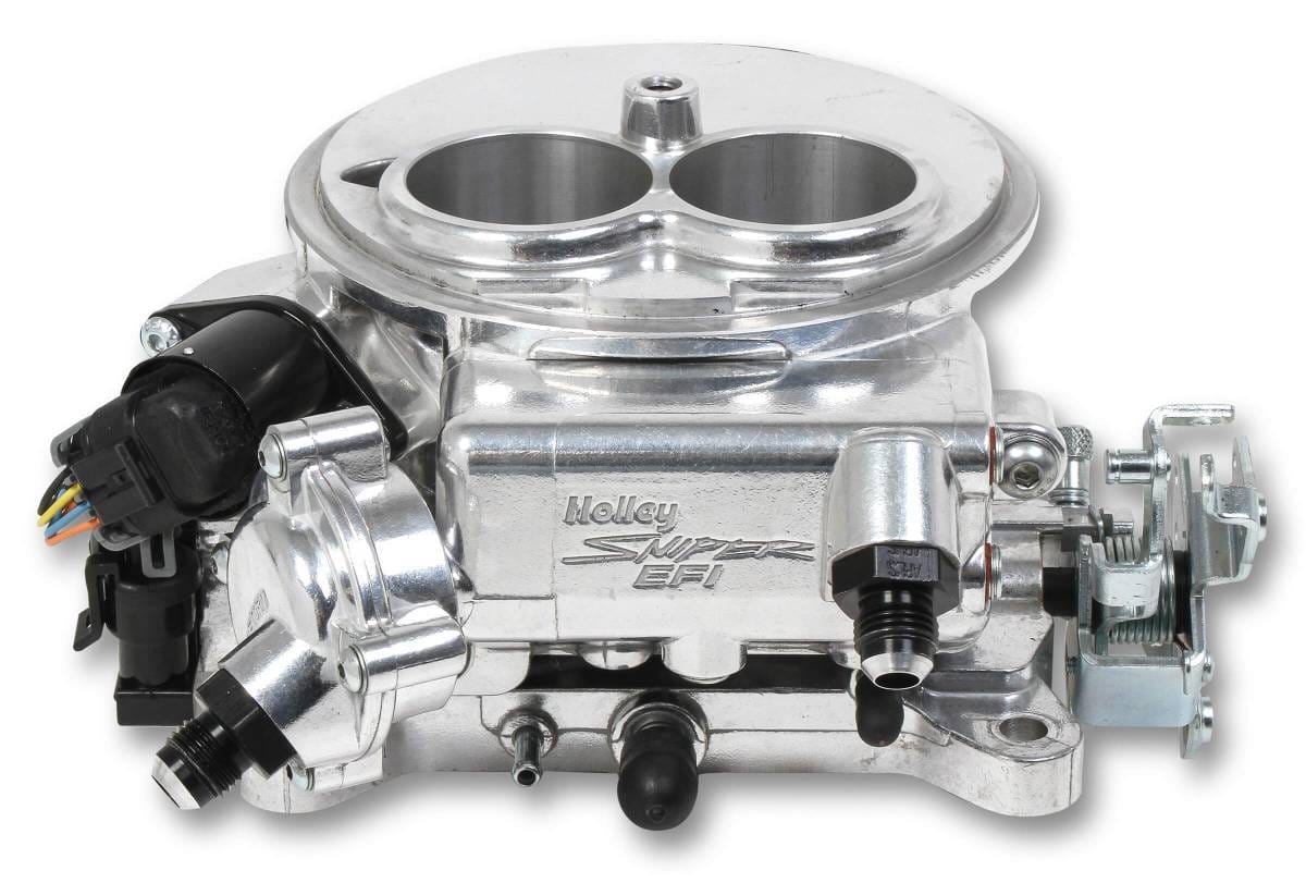 Holley Sniper EFI 2300 Self-Tuning Fuel Injection Master Kit - Shiny thumbnail 2
