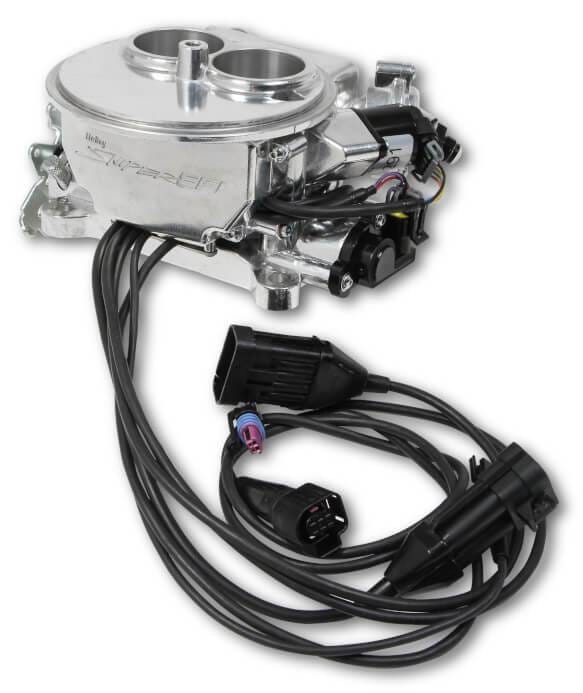 Holley Sniper EFI 2300 Self-Tuning Fuel Injection Master Kit - Shiny thumbnail 3