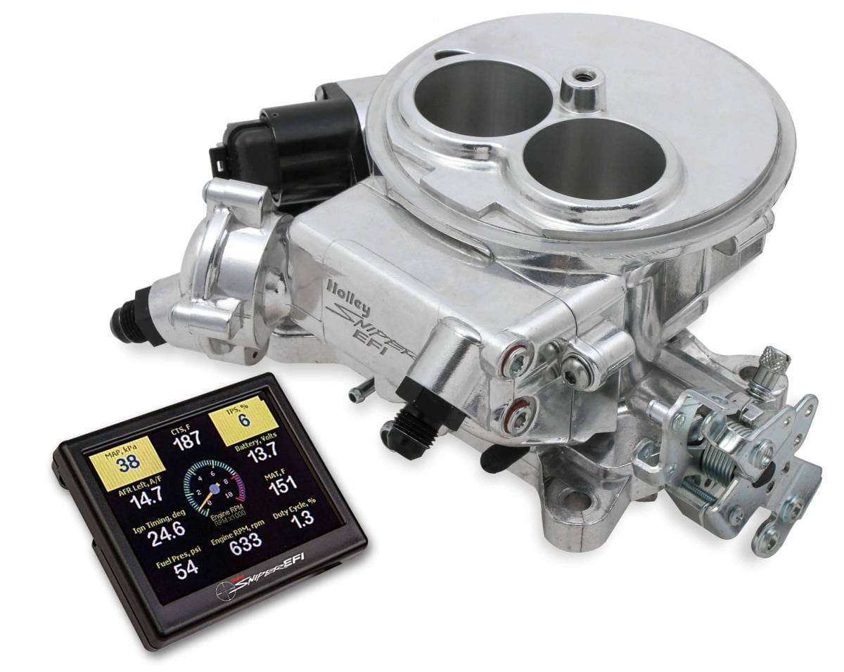 Holley Sniper EFI 2300 Self-Tuning Fuel Injection Kit - Shiny