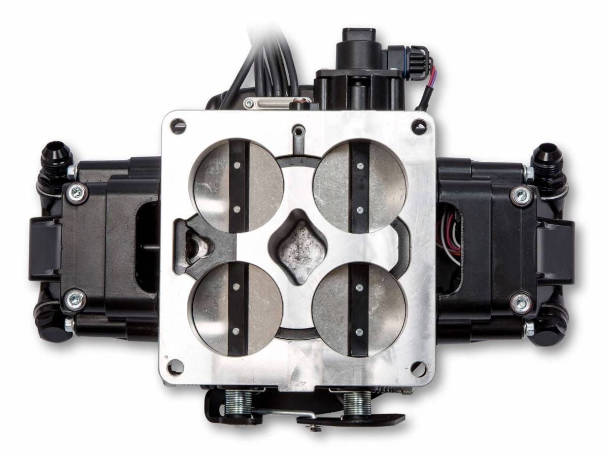 Holley Sniper EFI Stealth 4500 Self-Tuning Fuel Injection Kit - Black Ceramic thumbnail 4
