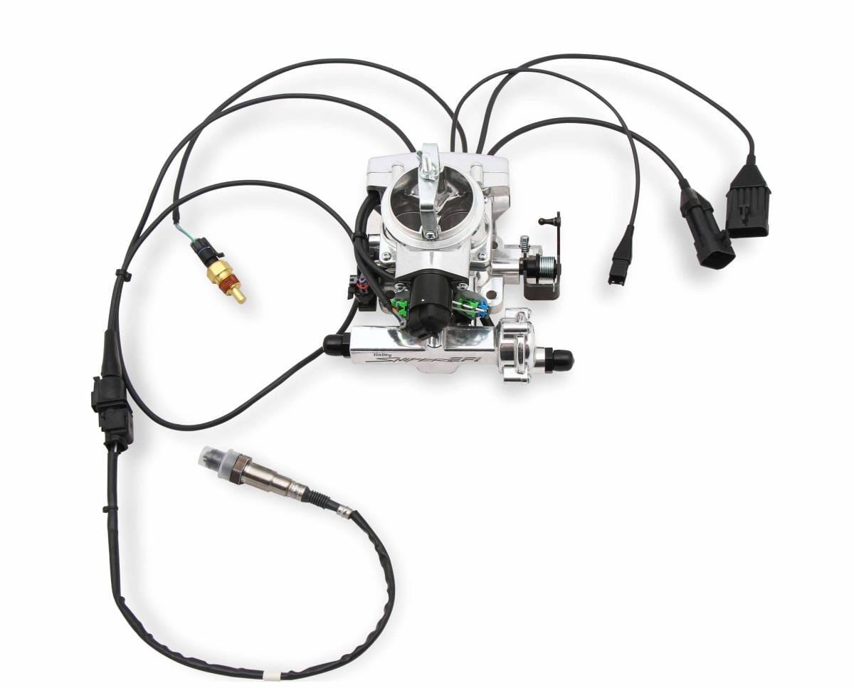 Holley Sniper EFI BBD Self-Tuning Fuel Injection Kit For 1971-1986 Jeep CJ - Shiny thumbnail 7