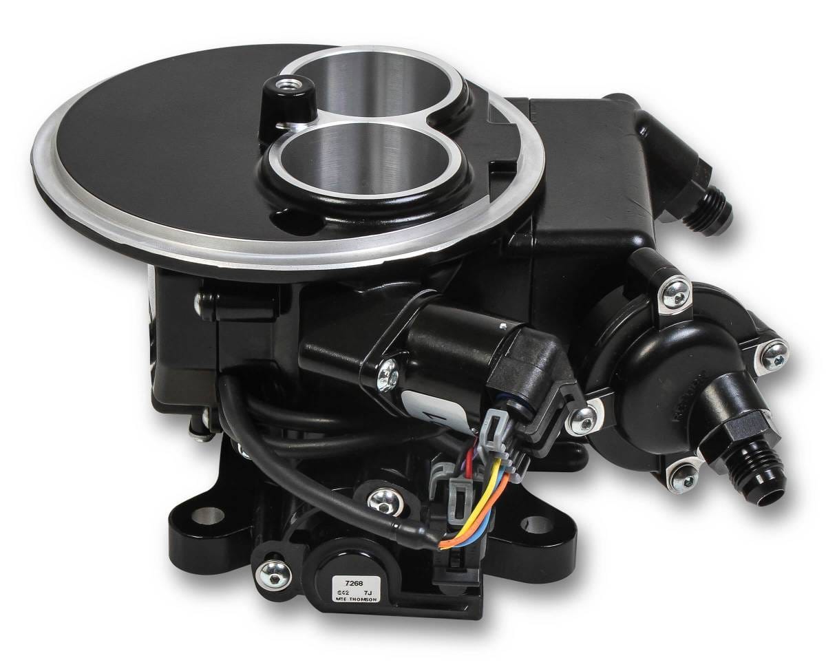 Holley Sniper EFI 2300 Self-Tuning Fuel Injection Master Kit - Black Ceramic thumbnail 2