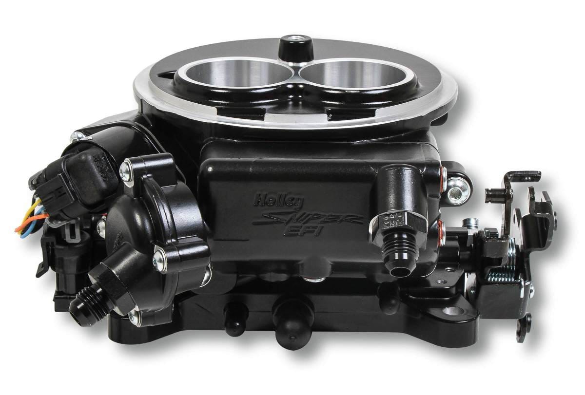 Holley Sniper EFI 2300 Self-Tuning Fuel Injection Master Kit - Black Ceramic thumbnail 4