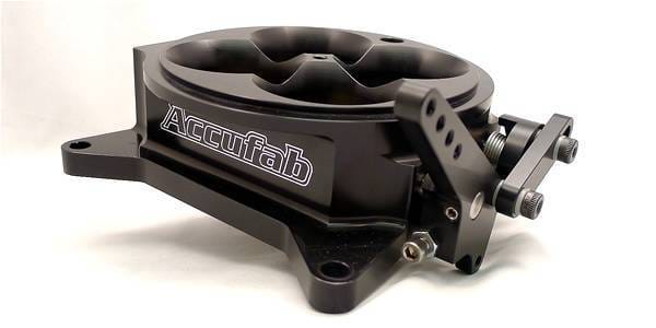 Accufab 4-Barrel 4150 Black Throttle Body thumbnail 3