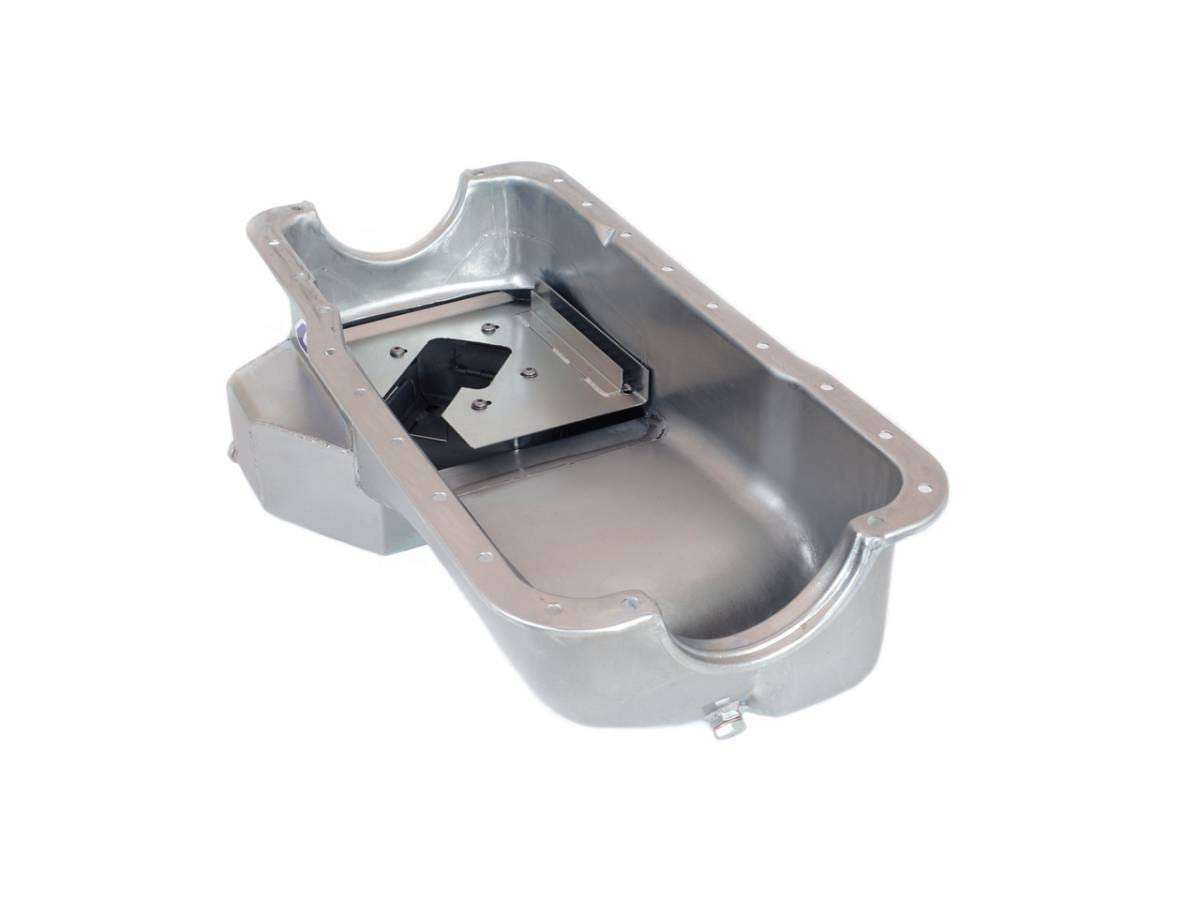 Ford Mustang 289/302 Canton 7 Quart T-Style Rear Sump Oil Pan Black Powdercoated thumbnail 3