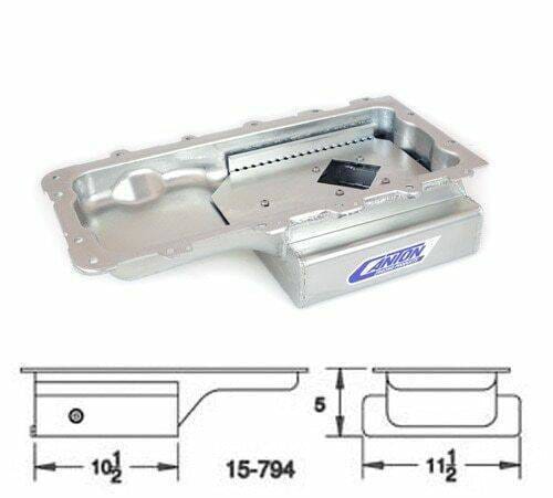 Ford Mustang Mod Motor 4.6/5.4 Canton 7 Quart Rear Sump Oil Pan Kit Car thumbnail 5