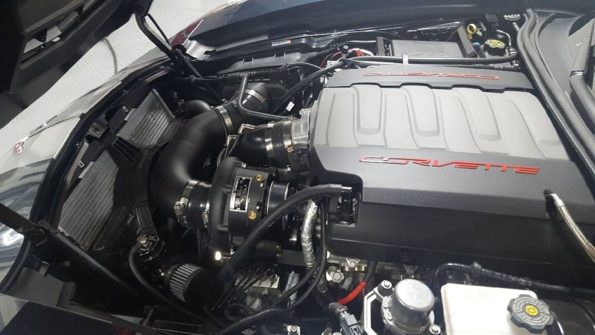 A&A Corvette Supercharger Tuner Kit 2014-2019 C7 Vortech Ram Air Intercooled  thumbnail 2
