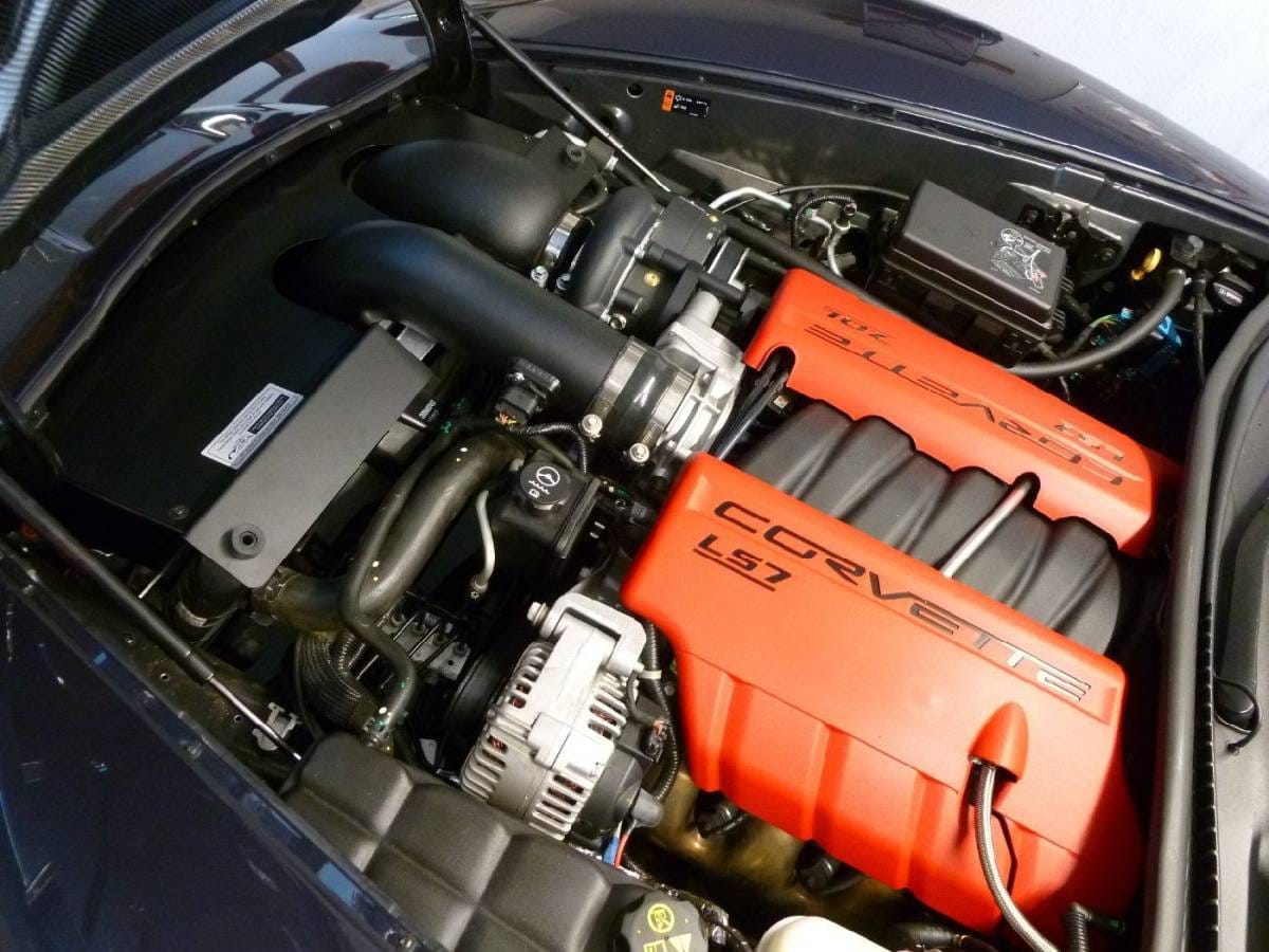 A&A Corvette Supercharger Tuner Kit 2005-2013 C6 Vortech Ram Air Intercooled  thumbnail 3