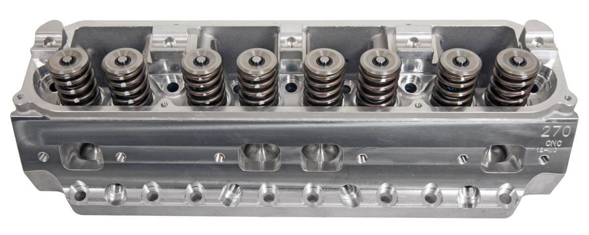 Trickflow BBM 270 PowerPort Cylinder Head, Titanium Retainers, Big Block Mopar, 270cc Intake Runners, Max Lift .700 thumbnail 4