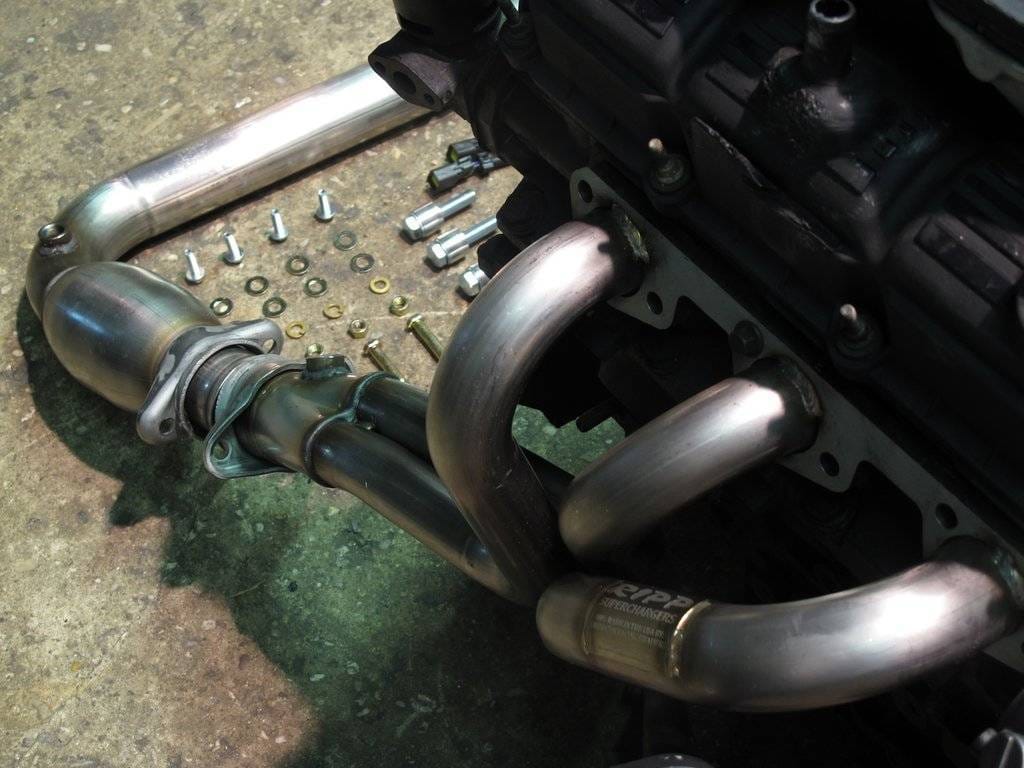 Jeep JK Wrangler 3.8L 2007-2011 Performance Long Tube Headers with Cats thumbnail 3