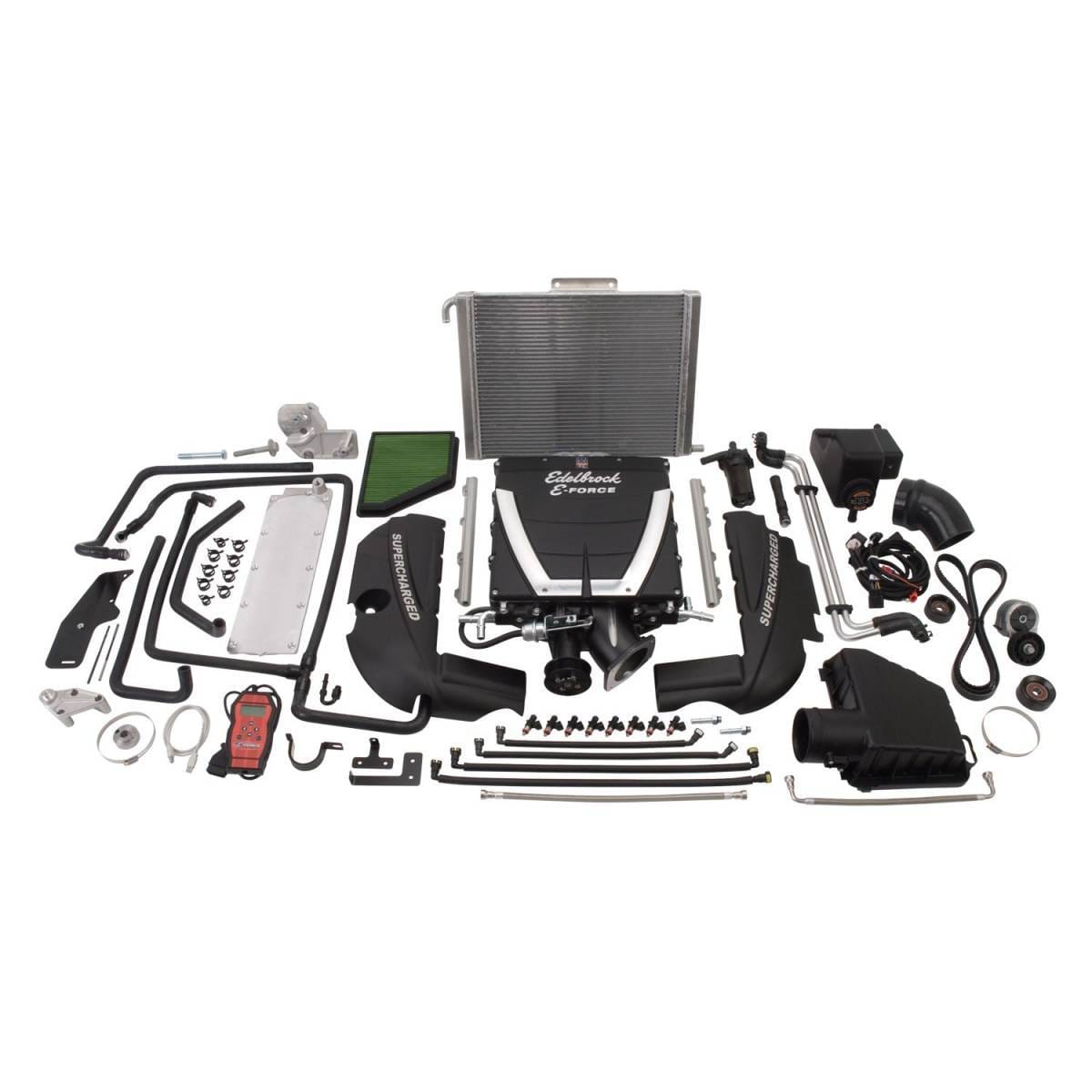 Chevy Camaro SS L99 2010-2015 Edelbrock Stage 1 Complete Supercharger Intercooled Kit Without Tune - Manual