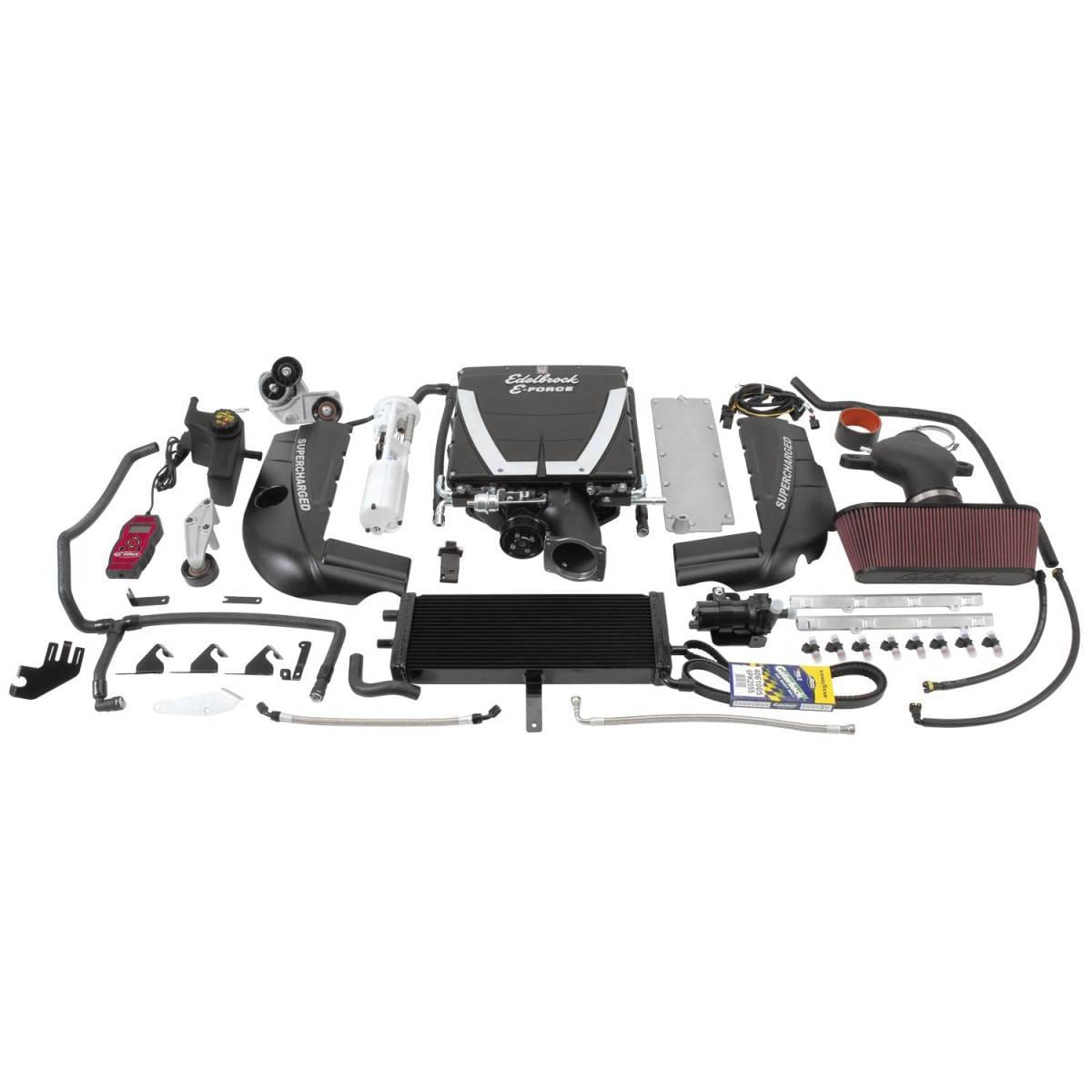 Chevy Corvette LS2 2005-2007 Edelbrock Stage 2 Complete Supercharger Intercooled Kit With Tune