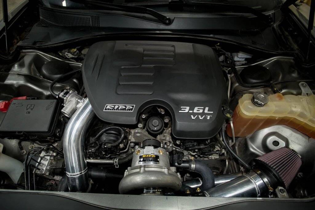 Dodge Challenger 3.6L 2011-2014 Intercooled V3 Si RIPP Supercharger Kit - Silver thumbnail 2