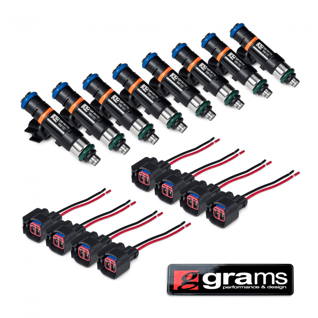 Ford Mustang GT500 1150cc Grams Performance Fuel Injectors 