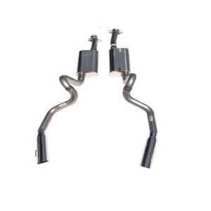Ford Mustang Bassani SS Cat-back 1986-93 LX 5.0 & Cobra