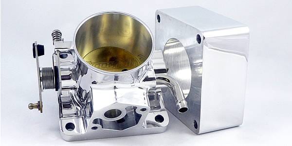 Accufab 75mm 86-93 Mustang 5.0L Throttle Body w/Blank Spacer