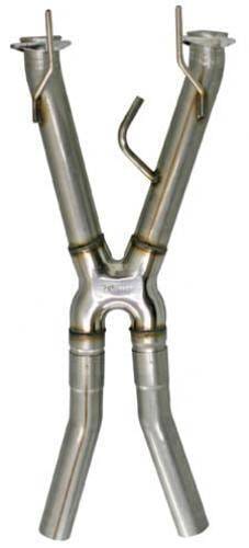 Ford Mustang Bassani Short SS 3" X-pipe For Longtube Headers 86-93 302