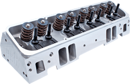 AFR Chevy 200cc Enforcer As-Cast SBC Cylinder Head, 69cc Chambers, Straight Plug, Assembled - Flat Tappet Springs