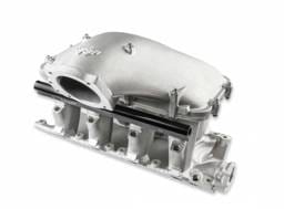 Holley EFI Ford 351 Windsor Hi-Ram Manifold with Side Mount Top 95mm Throttle Bore - Satin