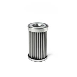 DeatshWerks In-Line Universal Fuel Filter Replacment Only for DW 110mm Housing - Stainless Steel 5 Micron