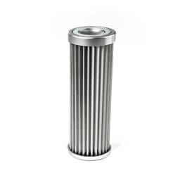 DeatshWerks In-Line Universal Fuel Filter Replacment Only for DW 160mm Housing - Stainless Steel 5 Micron