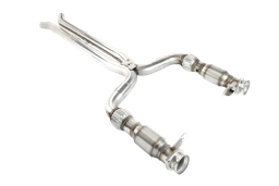 Ford Mustang Shelby GT350 2015-2020 Kooks Green Catted X-Pipe 3" x 2-3/4"