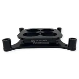 Wilson Manifolds Open Lightweight 4150 4-Hole Tapered Carburetor Spacer 1.00"