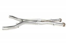 Chevrolet Corvette C7 LT1/LT4/LT5 6.2L 2014-2019 Resonator Delete X-Pipe Connections To OEM Cats 3" x 3"