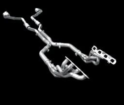 ARH Chrysler 300 5.7L 2013-2014 2" x 3-1/2" Race Long Tube Headers & Full Race X-Pipe With Dual Stainless Steel Tips