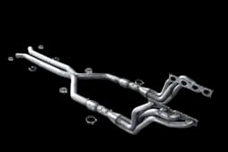 ARH Mercedes E63 2010-2011 1-7/8" x 3" Long Tube Headers & Non Catted X-Pipe 