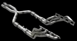 ARH Mercedes CLK63 / Black Series 2007-2009 1-7/8" x 3" Long Tube Headers & Non Catted X-Pipe 