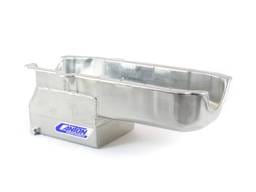 SBC 1980-1985 With Right Side Dipstick Drag Race Canton  Race Oil Pan - Black