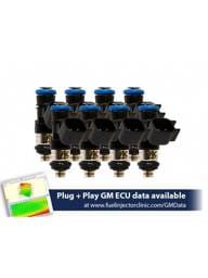 FIC 850cc High Z Flow Matched Fuel Injectors for LS Truck/SUV 6.2L 2009-2013 - Set of 8