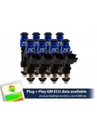 FIC 1000cc High Z Flow Matched Fuel Injectors for LS1 & LS6 Engines - Set of 8
