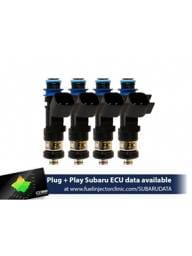 FIC 1000cc High Z Flow Matched Fuel Injectors for Subaru WRX 02-14 & STI 07+ - Set of 4
